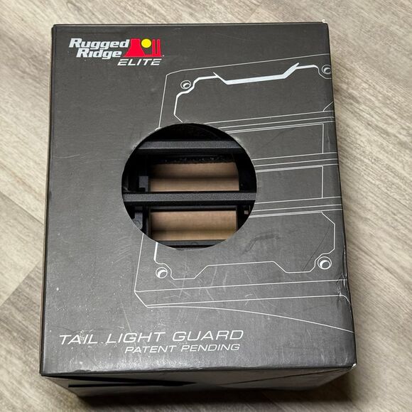 Rugged Ridge Elite Guard Kit, Tail Light, Black | 11226.05 Fits‎ 2007-2018 Jeep - Picture 1 of 6